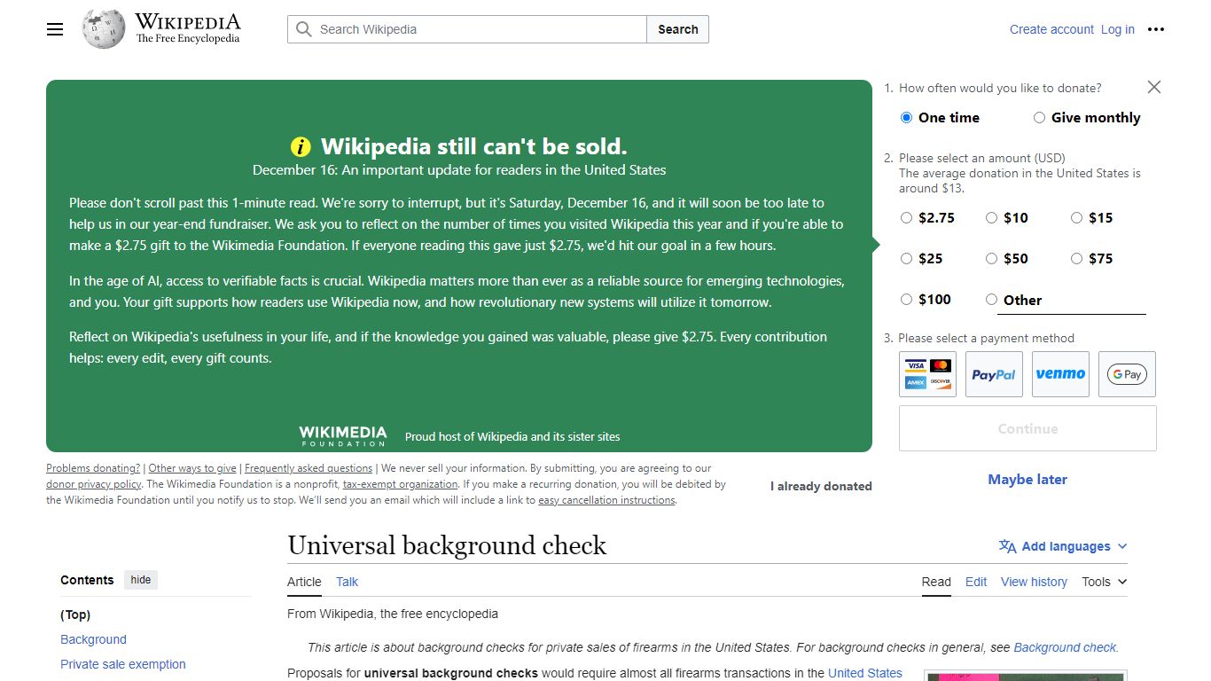 Universal background check - Wikipedia